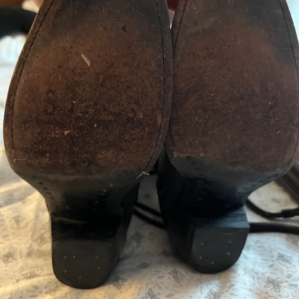 John Fluevog Black Heeled Boots - Picture 16 of 17